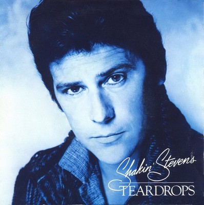 TOP Single-NM - Shakin' Stevens   Teardrops - Epic Records-1984