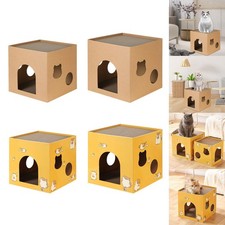 Cat Cardboard House Corrugated Cardboard Bed Cat Box Cats Bed