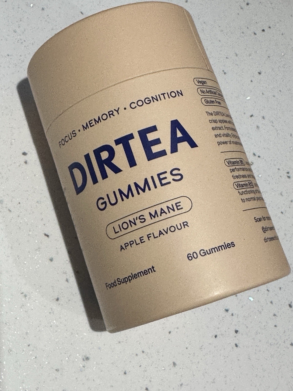 DIRTEA Gummies Lion's Mane Apple Flavour 180g