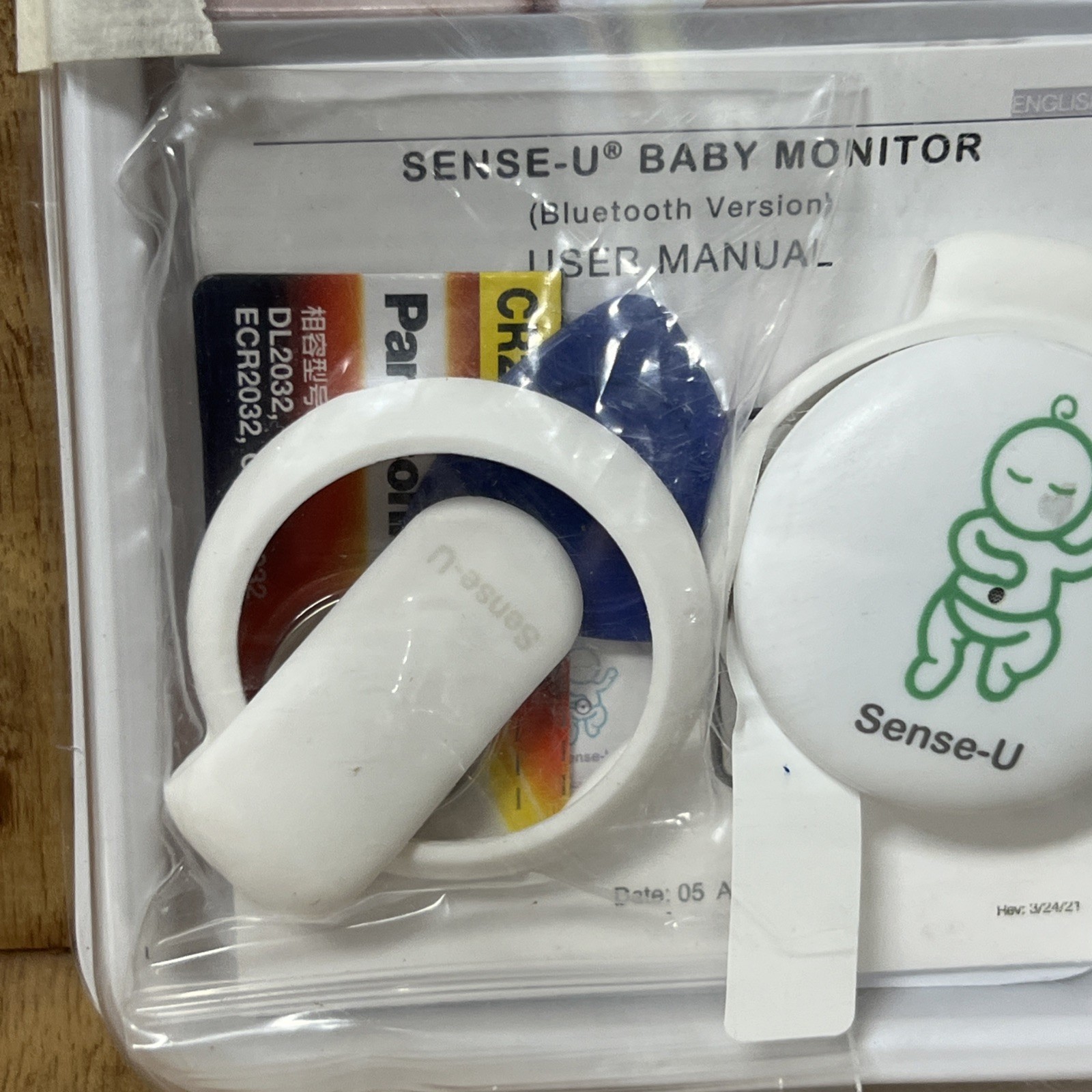 Sense-U Smart Baby Monitor Body Movement, Temperature, Rollover Bluetooth