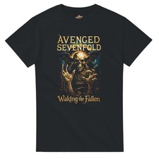 Image of Avenged Sevenfold Music Inspired Black Unisex T Shirt, S-5XL, Metal Tee