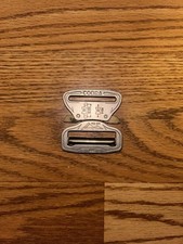 AustriAlpin Cobra Buckle 1.75 Inch Single Adjustable Used Silver