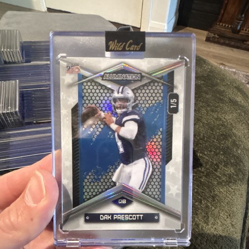 Wild Card Alumination 2026 Dak Prescott Cowboys D-P Football Serial 1/5