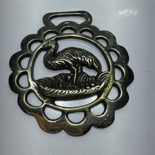 Horse Brass Ostrich Emu Bird