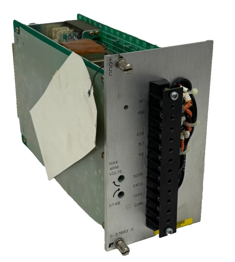 Contrôleur De Champ Reliance Electric 0-51893-2 FCCC Remis À Neuf - Photo 3/4