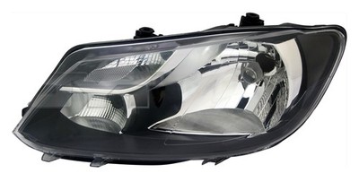 Scheinwerfer links für VW Caddy 3 2K 2010-2013 H4 Halogen Chrom + LWR Motor