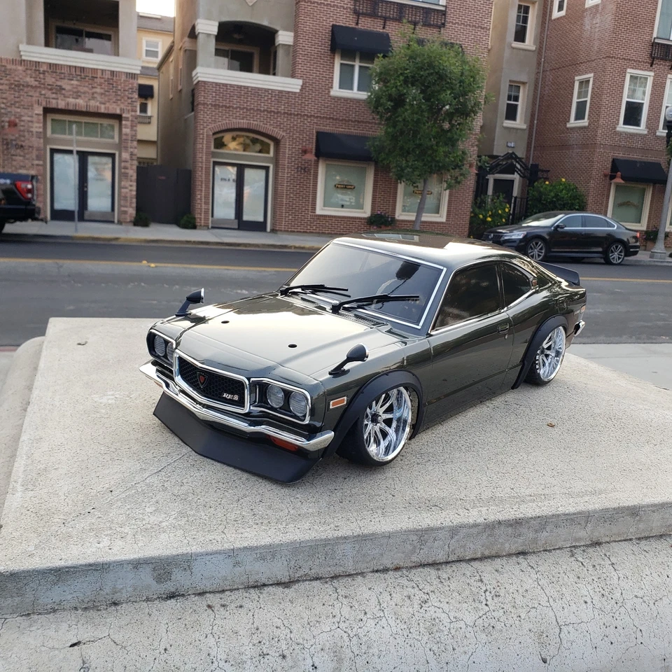 200mm 1/10 Custom KYOSHO MAZDA RX3 4Tec-2  RDS HPI Apex2 MST TT02 Body Only - Image 4 of 4