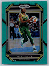 Ezi Magbegor 2023 Panini Prizm WNBA Teal Prizm /49 #71 Seattle Storm