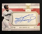 2025 Topps Definitive Ken Griffey Jr. Red 3/5 Legendary On Card Auto
