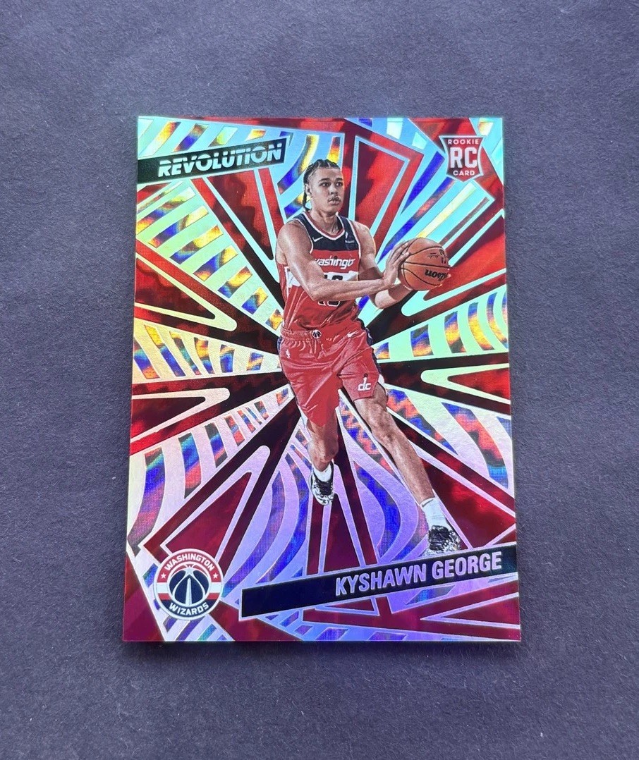 2024-25 Panini Revolution - Rookies Kyshawn George #119 Lightning /175 (RC)