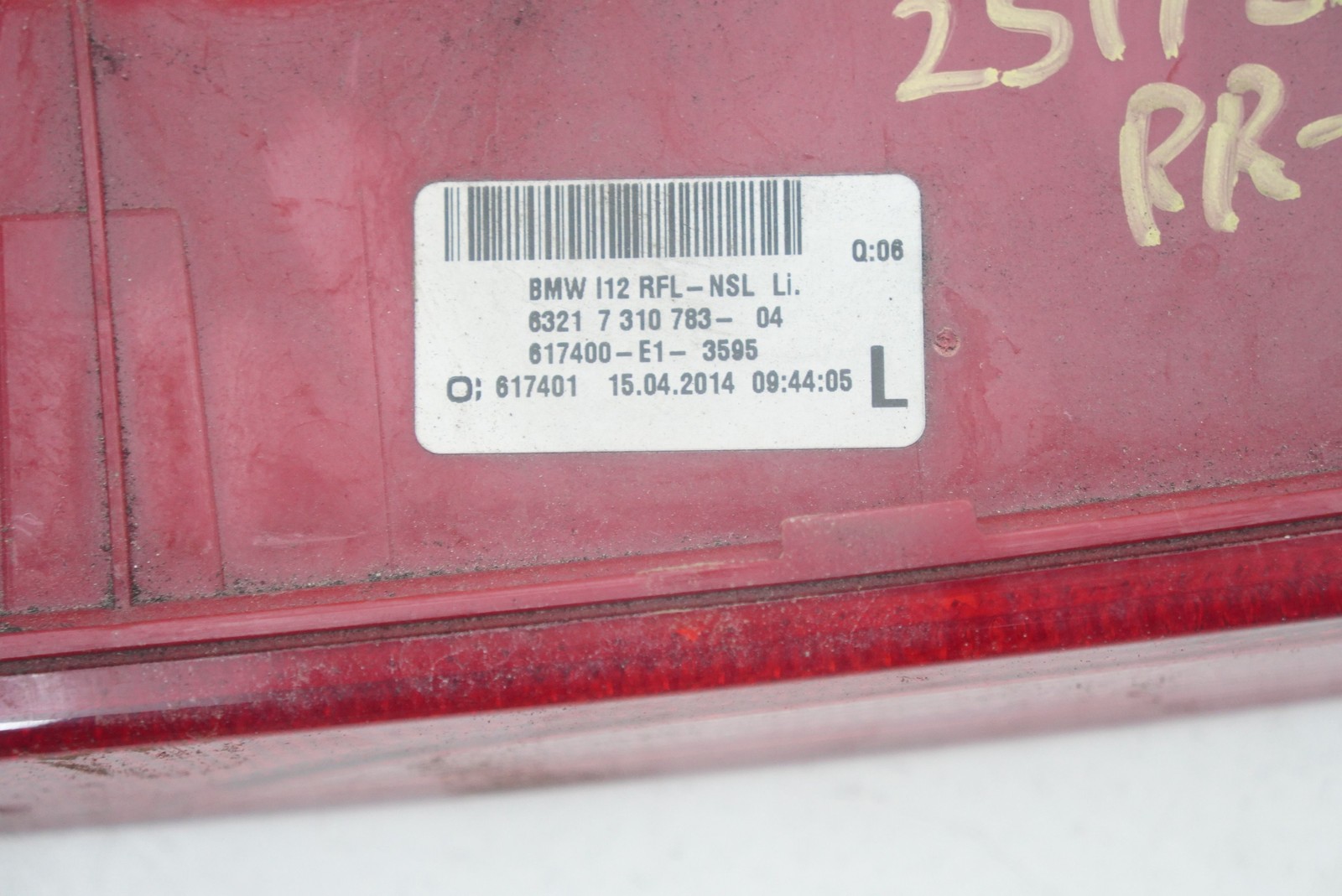 Rear Bumper Left Lower LED Reverse Tail Light Lamp 63217310783 BMW i8 2014-20