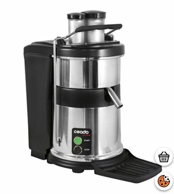 Ceado ES900 Zentrifugalentsafter 1000 W Edelstahl, 2 L, Non-Stop, Ø 75 mm