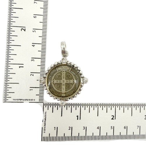 VIRGINS SAINTS & ANGELS VSA Bespoke San Benito Charm in Silver - Picture 5 of 5