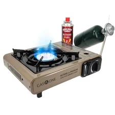 Gas One Gs-3400p Propane Or Butane Stove Dual Fuel Stove Portable Camp