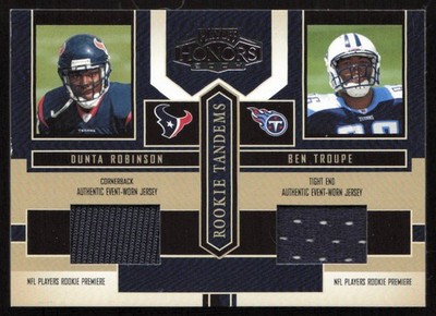 J.P. Losman/Lee Evans 2004 Playoff Honors Rookie Tandems Jersey #RT-13 Bills