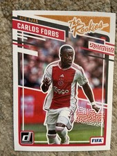 Panini Donruss 2023-24 Carlos Forbs #12 The Rookies Ajax Soccer Card