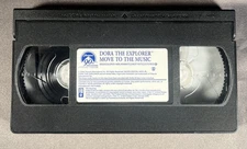 Dora The Explorer - Move to the Music (VHS, 2002) TAPE ONLY - Free Shipping
