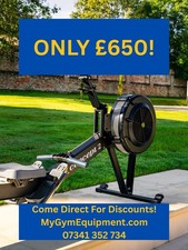 Concept 2 Model D PM5 Black Indoor Rowing Machine! Good Condition Serviced