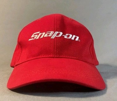 SNAP ON TOOLS Wild Impact Promotions Cotton Red Ball Cap Hat RARE HTF VGC