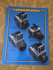 HASSELBLAD Vintage 1981 Catalog Brochure Sweden English 2001E