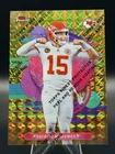 2025 Topps Finest Patrick Mahomes UNCOMMON GOLD GEOMETRIC REFRACTOR /25 #136 SSP