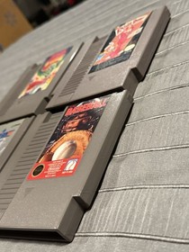 Vintage Nintendo NES Video Games Lot! Roger Rabbit/Dragon Warrior + More
