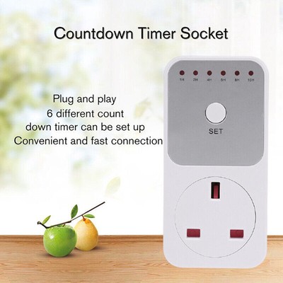 Smart Control Countdown Timer Schalter Küche Auto Abschaltung Steckdose Steckdose