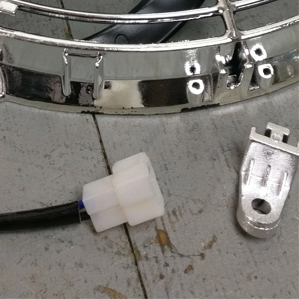 1984 Chevrolet K30 16 Inch Chrome Radiator Fan slim cooling modern Chrome - Image 3 of 4