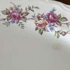 Vintage Homer Laughlin Platter (HLCR1334), Yellow, Pink, Blue Floral Pattern — photo 3