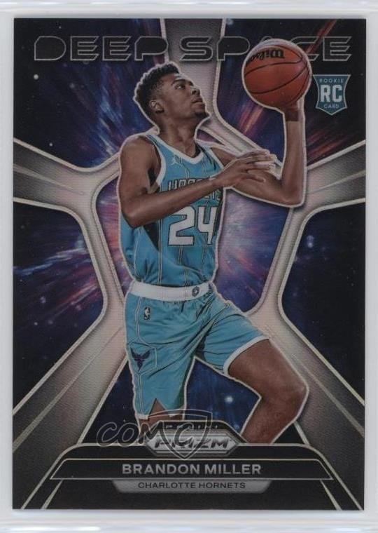 2023-24 Panini Prizm Deep Space Silver Prizm Brandon Miller #2 12g7