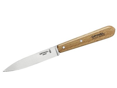 Opinel Küchenmesser No.112, Griff aus Buchenholz, Klinge 9,6 cm