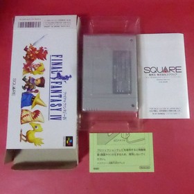 Final Fantasy 4 Super Famicom SFC Japanese Retro Video Game Used