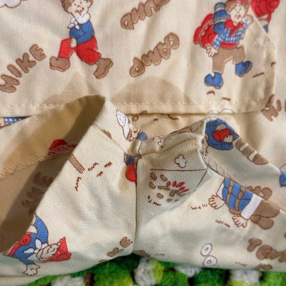 Vintage Carters Hike Campground Yoo-hoo AOP Shortalls Overall Toddler 2T Retro - Image 3 of 4