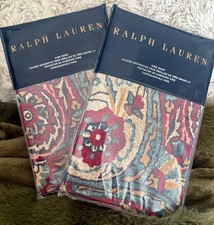 RALPH LAUREN BOHEMIAN MUSE LARSON PAIR OF KING SHAMS