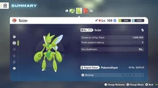 6IV Shiny Scizor Pokemon Legends ZA *SAME DAY*