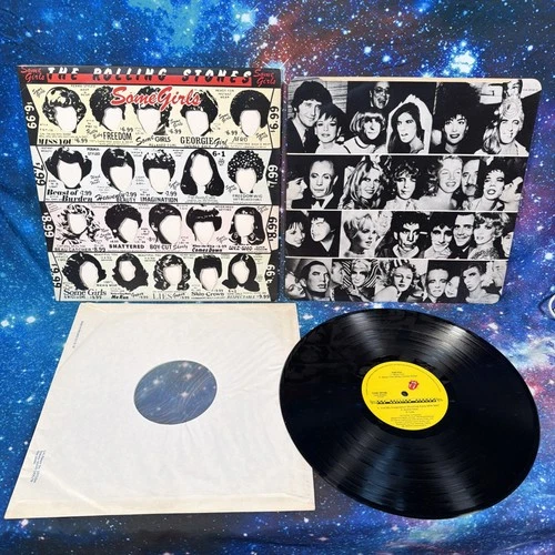 LP VINYL THE ROLLING STONES SOME GIRLS CUN 39108 UK 1ST PRESS 1978