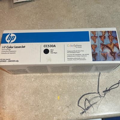 304A Black Noir Tinta Negra CC530A for HP CP2025 CM2320 1 Pack