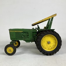 Vintage John Deere Tractor Die-Cast Metal Made In USA