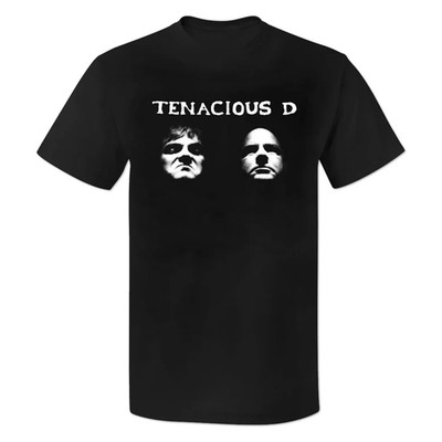 HOT NEW Tenacious D rock band black T-shirt short sleeve All sizes XZ1006