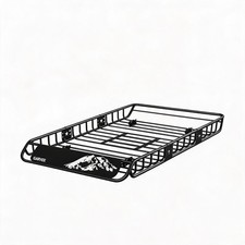 465464 Roof Rack 200 Lbs Cargo Suv Top Luggage Carrier Basket Holder Car