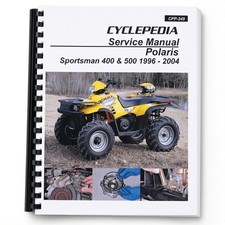 1996-2004 Polaris Sportsman 400 500 Quad ATV SERVICE & REPAIR MANUAL