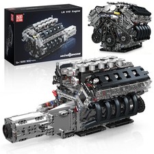 Mould King Lr V10 Engine Model Kit For Adults 1834 Pcs Car Motor Set Mould King Lr V10 Engine Model Kit For Adults 1834 Pcs Car Motor Set