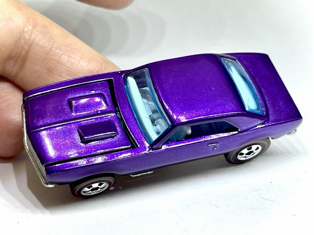 😈 CUSTOM MADE REDLINE SPECTRAFLAME Purple Hot Wheels '67 Chevy