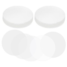 1.7in 44mm Badge Film, 200 Pcs Transparent Circle Mylars