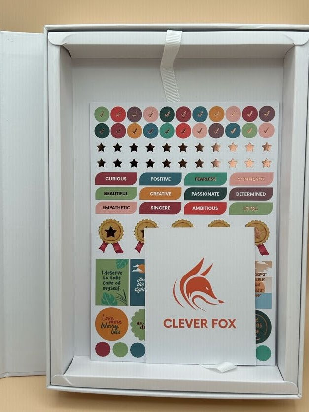 Clever Fox Gratitude Journal – Happiness, Positivity & Affirmation Journal