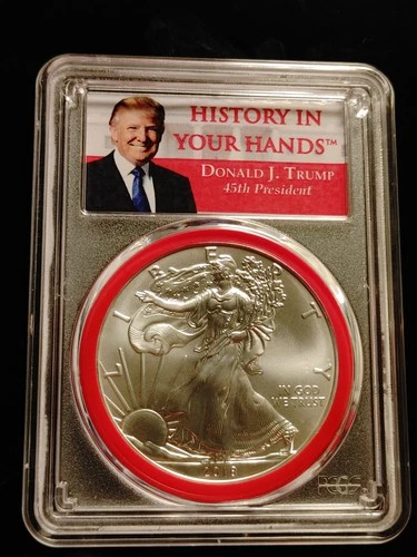Photo of a 2018 American Silver Eagle from an eBay listing that sold on Jul 19, 2026