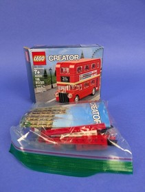 Lego Creator: Basic Model: Traffic: Mini London Bus Set 40220 Complete Set