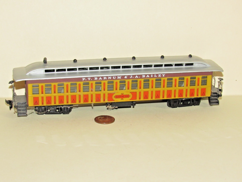 ho scale BARNUM & BAILEY CIRCUS PASSENGER CAR for Model Train Layouts ...