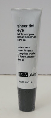 PCA SKIN Sheer Tint Eye Triple Complex SPF 30 EYE CREAM 0.4 fl oz SEALED