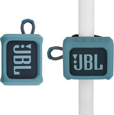 Silicone Case for JBL Go 3 Portable Speaker with Removable Strap for Bike Golf C